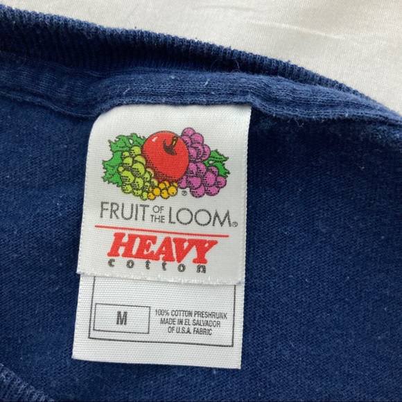 Vintage D.A.R.E DARE tshirt baby blue 90s anti drug narc tee t-shirt navy blue - Picture 7 of 7